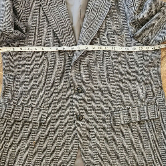JOE NAMATH SIGNATURE COLLECTION herringbone suite jacket size 48R - Picture 7 of 11